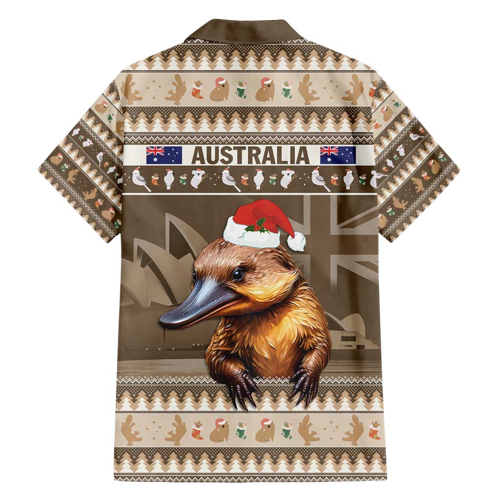 Aussie Platypus Family Matching Summer Maxi Dress and Hawaiian Shirt Merry Christmas