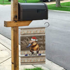 Aussie Platypus Garden Flag Merry Christmas