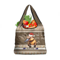 Aussie Platypus Grocery Bag Merry Christmas
