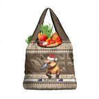 Aussie Platypus Grocery Bag Merry Christmas