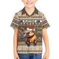 Aussie Platypus Kid Hawaiian Shirt Merry Christmas