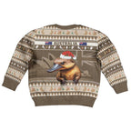 Aussie Platypus Kid Ugly Christmas Sweater Merry Christmas