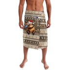 Aussie Platypus Lavalava Merry Christmas
