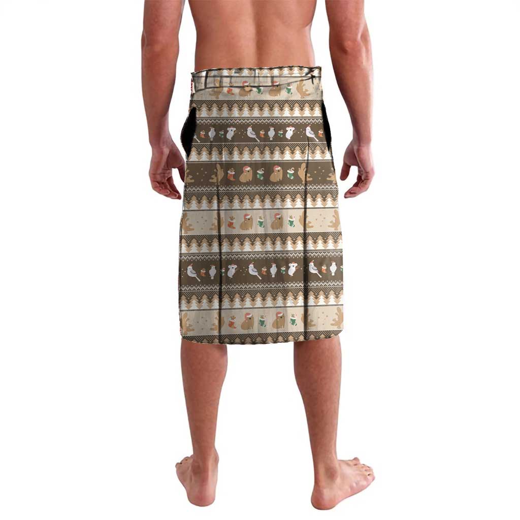 Aussie Platypus Lavalava Merry Christmas