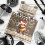 Aussie Platypus Men Tank Top Merry Christmas