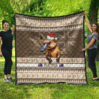 Aussie Platypus Quilt Merry Christmas