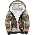 Aussie Platypus Sherpa Hoodie Merry Christmas