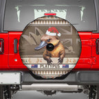 Aussie Platypus Spare Tire Cover Merry Christmas