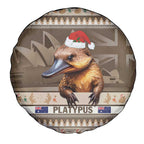 Aussie Platypus Spare Tire Cover Merry Christmas