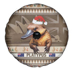 Aussie Platypus Spare Tire Cover Merry Christmas