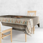 Aussie Platypus Tablecloth Merry Christmas