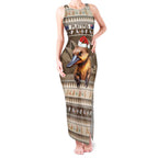 Aussie Platypus Tank Maxi Dress Merry Christmas