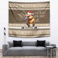 Aussie Platypus Tapestry Merry Christmas