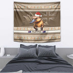 Aussie Platypus Tapestry Merry Christmas