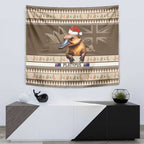 Aussie Platypus Tapestry Merry Christmas