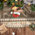 Aussie Platypus Tree Skirt Merry Christmas