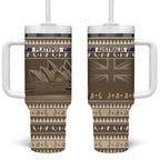 Aussie Platypus Tumbler With Handle Merry Christmas