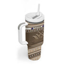 Aussie Platypus Tumbler With Handle Merry Christmas