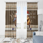 Aussie Platypus Window Curtain Merry Christmas