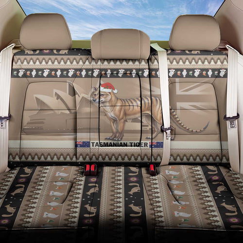 Aussie Tasmanian Tiger Back Car Seat Cover Merry Christmas