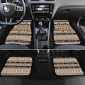 Aussie Tasmanian Tiger Car Mats Merry Christmas