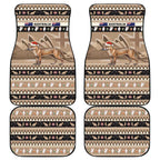 Aussie Tasmanian Tiger Car Mats Merry Christmas