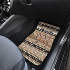 Aussie Tasmanian Tiger Car Mats Merry Christmas