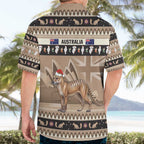 Aussie Tasmanian Tiger Hawaiian Shirt Merry Christmas