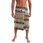 Aussie Tasmanian Tiger Lavalava Merry Christmas
