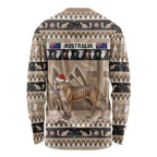 Aussie Tasmanian Tiger Long Sleeve Shirt Merry Christmas
