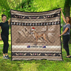 Aussie Tasmanian Tiger Quilt Merry Christmas