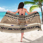 Aussie Tasmanian Tiger Sarong Merry Christmas