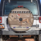 Aussie Tasmanian Tiger Spare Tire Cover Merry Christmas