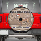 Aussie Tasmanian Tiger Spare Tire Cover Merry Christmas