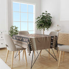 Aussie Tasmanian Tiger Tablecloth Merry Christmas