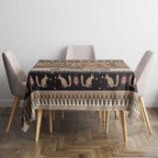 Aussie Tasmanian Tiger Tablecloth Merry Christmas