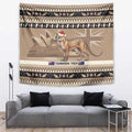 Aussie Tasmanian Tiger Tapestry Merry Christmas