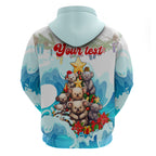 personalised-australia-koala-christmas-hoodie-merry-and-bright-breaking-wave