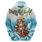 personalised-australia-koala-christmas-hoodie-merry-and-bright-breaking-wave
