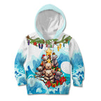 personalised-australia-koala-christmas-kid-hoodie-merry-and-bright-breaking-wave