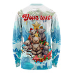 personalised-australia-koala-christmas-long-sleeve-shirt-merry-and-bright-breaking-wave