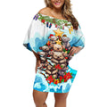personalised-australia-koala-christmas-off-shoulder-short-dress-merry-and-bright-breaking-wave