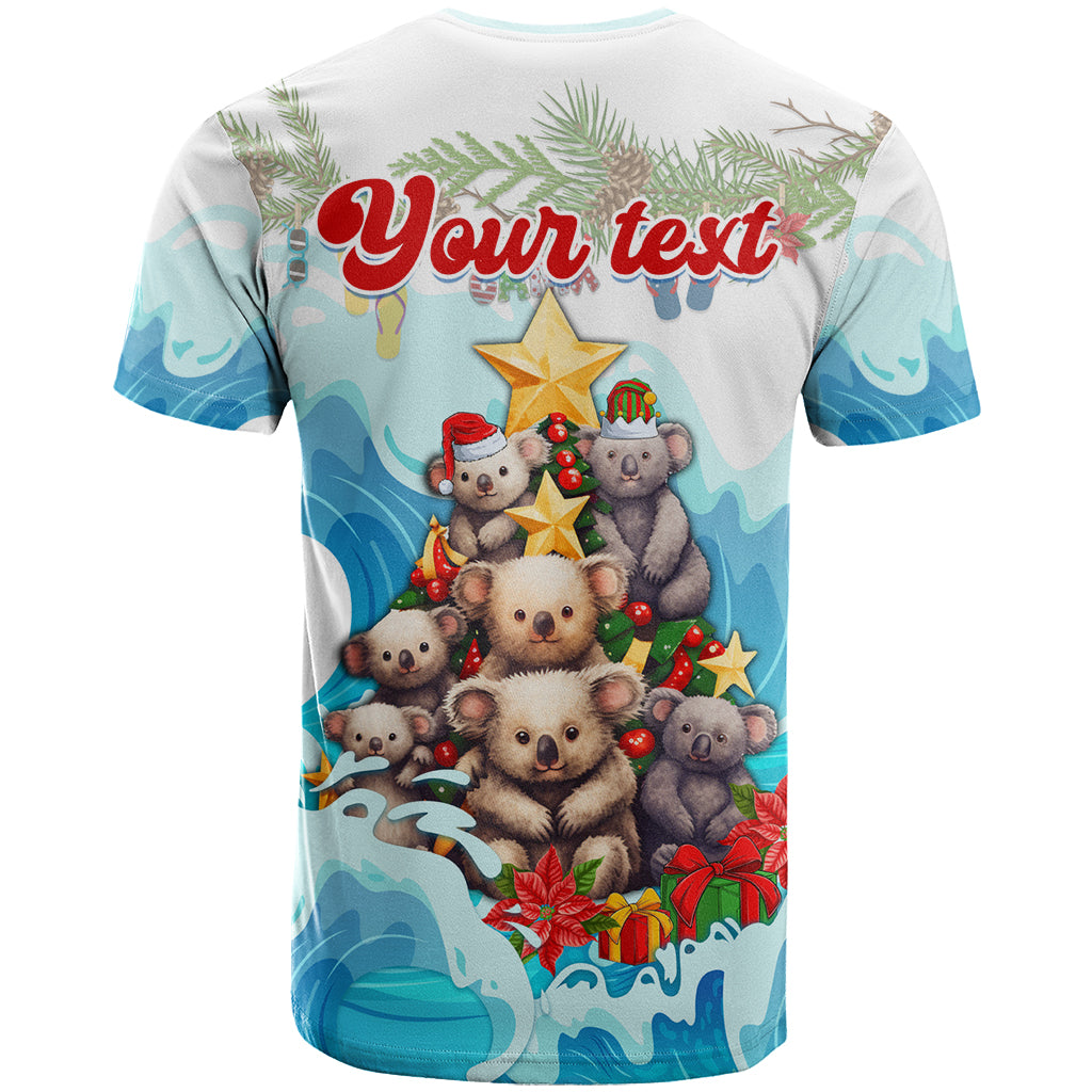 personalised-australia-koala-christmas-t-shirt-merry-and-bright-breaking-wave