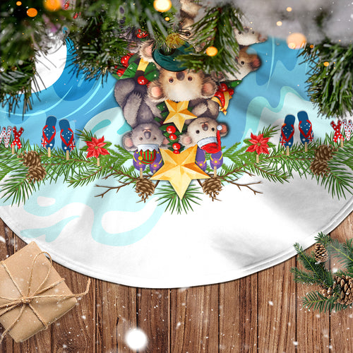 personalised-australia-koala-christmas-tree-skirt-merry-and-bright-breaking-wave