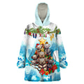 personalised-australia-koala-christmas-wearable-blanket-hoodie-merry-and-bright-breaking-wave