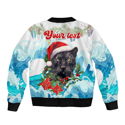 personalised-australia-panthers-christmas-bomber-jacket-merry-and-bright-breaking-wave