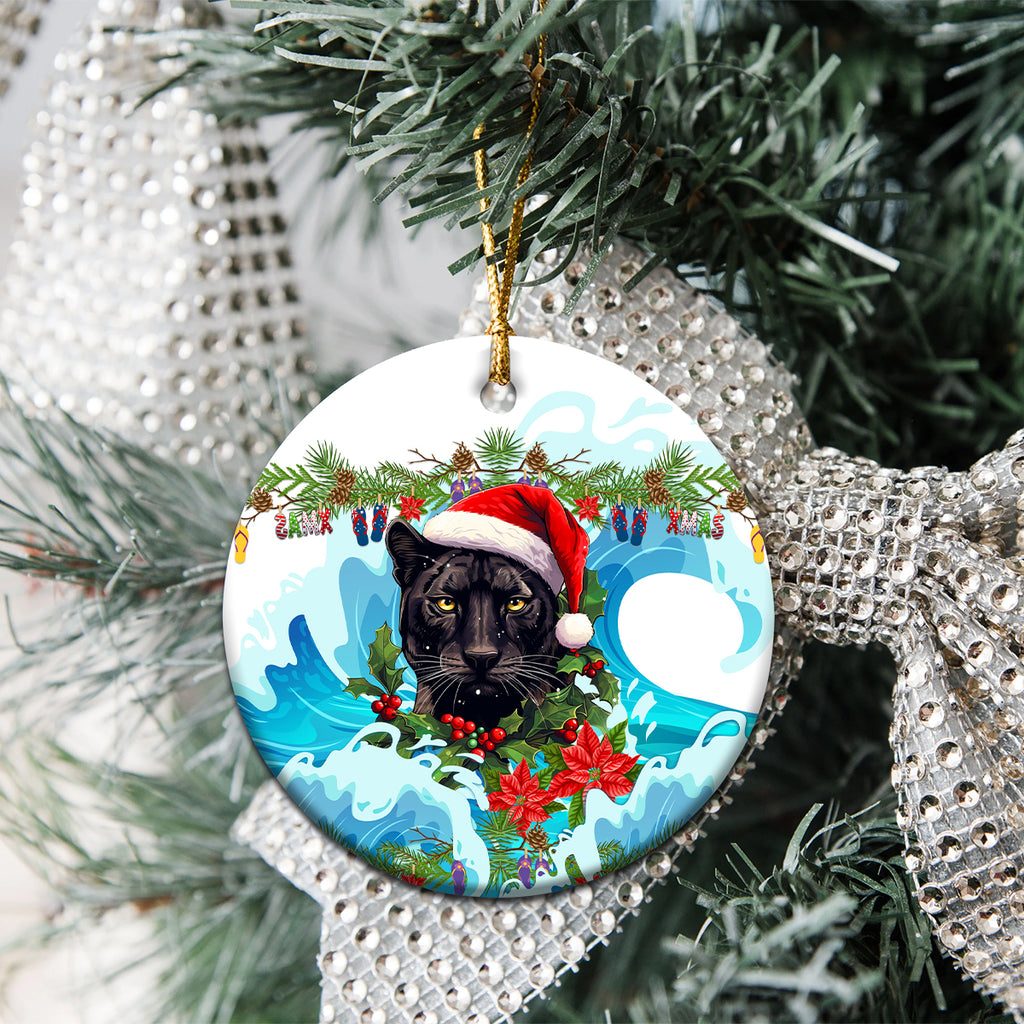 personalised-australia-panthers-christmas-ceramic-ornament-merry-and-bright-breaking-wave