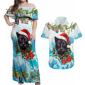 personalised-australia-panthers-christmas-couples-matching-off-shoulder-maxi-dress-and-hawaiian-shirt-merry-and-bright-breaking-wave