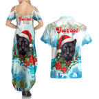 personalised-australia-panthers-christmas-couples-matching-summer-maxi-dress-and-hawaiian-shirt-merry-and-bright-breaking-wave