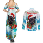 personalised-australia-panthers-christmas-couples-matching-summer-maxi-dress-and-long-sleeve-button-shirt-merry-and-bright-breaking-wave